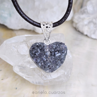 Dije Corazón Amatista