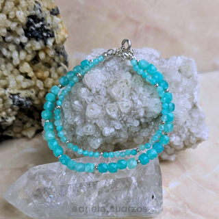 Pulsera de Amazonita