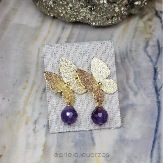 Aretes Mariposa