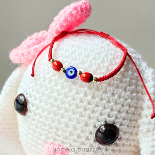 Pulsera Ojo Turco con Huayruro