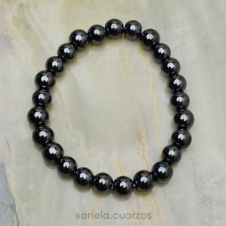 Pulsera elástica de Hematite