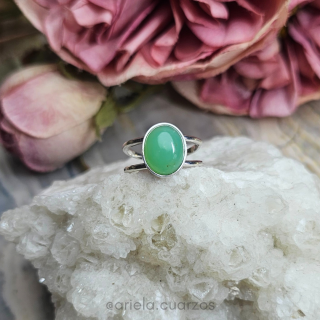 Anillo Crisoprasa