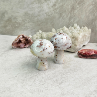 Honguitos de calcita