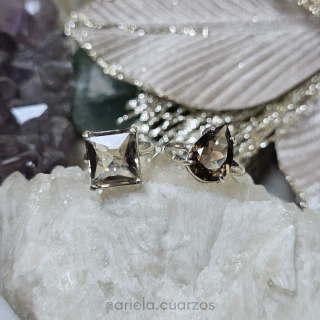 Anillo de Cuarzo Ahumado