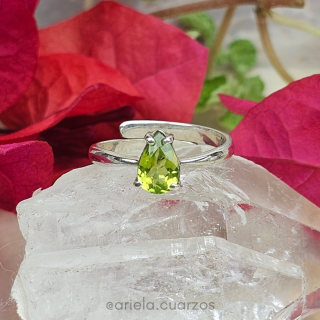 Anillos Gema Peridoto