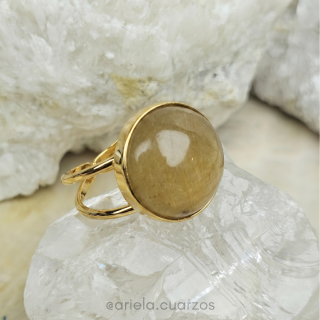Anillo de Cuarzo Rutilo