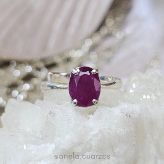 Anillos gema Rubí