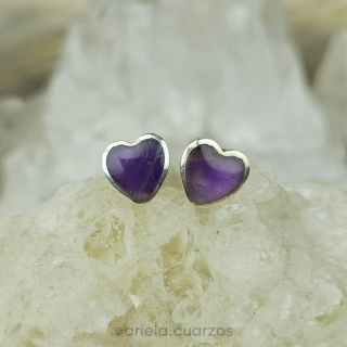 Aretes de Amatista