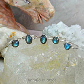 Anillos Labradorita mini