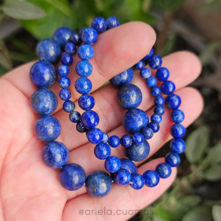 Pulseras elásticas Lapislázuli