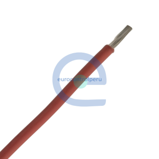Cable Siliconado Color Rojo Teja 14 AWG o 2.5mm2