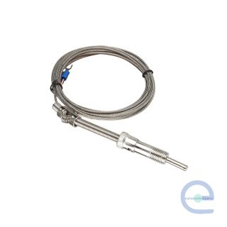 Termocupla con resorte para controlador de temperatura cable 3 mts