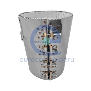 Resistencia Electrica Tipo Banda con Ceramica, con 4 pasadores