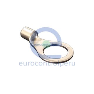 Terminal Niquelado Ojal para Alta Temperatura 12-10 AWG Diámetro Interior 10mm