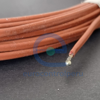 Termocupla Tipo J con cable teflon enchufe mini