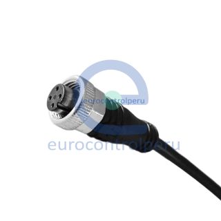 Cable Conector M12 Recto 4 Pines 2Mts