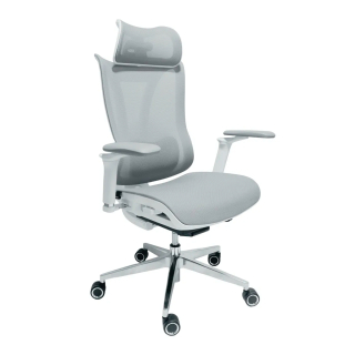 Silla Ergonómica Lumera Premium Gris Ofideas