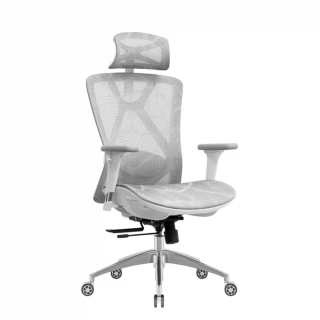 Silla Ergonómica Nilo Malla Presidente Gris Ofideas