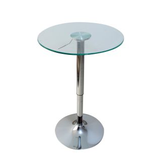 Mesa De Bar Regulable En Altura Flap Vidrio Ofideas