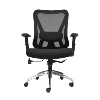 Silla Ergonómica Dolfin Gerente Mecanismo Lap Negro Ofideas