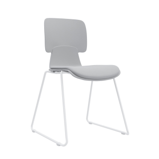 Silla Fija Moni Trineo Moni Gris Ofideas