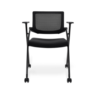 Silla Fija Con Ruedas Personal Passport Negro Ofideas