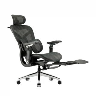 Silla Reclinable 5D Zyron Malla Negro Ofideas