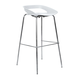 Silla Para Bar Tribeca Cajero Blanco Ofideas