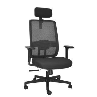 Silla Ergonómica Iron Presidente Negro Ofideas