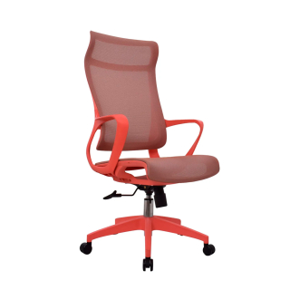 Silla Giratoria Rigs Presidente Malla Rosa Ofideas