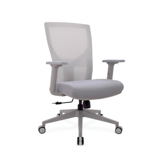 Silla Ergonómica Tom Gerente Nylon Gris Ofideas