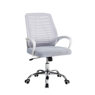 Silla Ergonómica Loto Gerencial Gris Ofideas