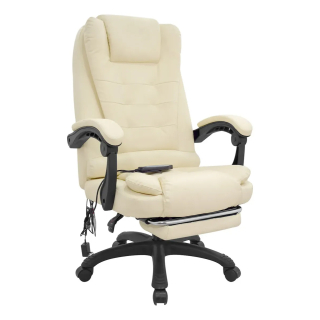 Silla Reclinable Mazas Reposapies Beige Ofideas