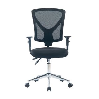 Silla de Oficina Ergonómica Dubai Ejecutiva Negro Ofideas