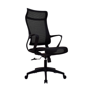 Silla Giratoria Rigs Presidente Malla Negro Ofideas