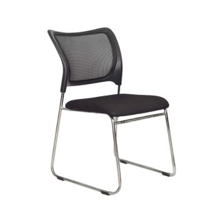 Silla Fija Modelo Trineo Iso Malla Negro Ofideas