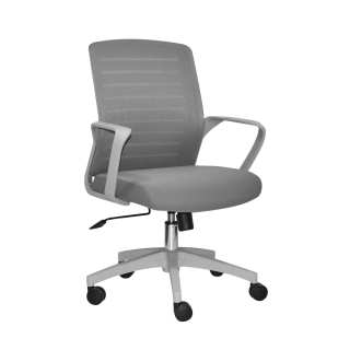 Silla Ergonómica Onix Ng Nylon Gris Ofideas