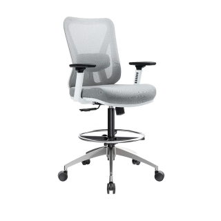 Silla Smart Premium Cajero Ergonómica Ba Ac Gris Ofideas