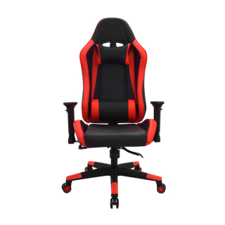 Silla Gamer Leaf Negro/Rojo Ofideas