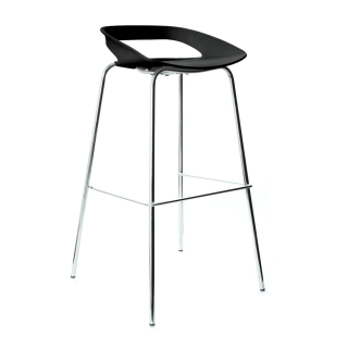 Silla Para Bar Tribeca Cajero Negro Ofideas