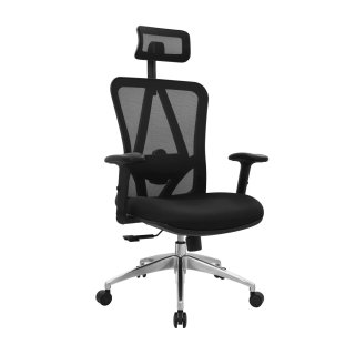 Silla Ergonómica Levi I Presidente Negro Ofideas