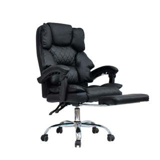 Silla Reclinable Brot Reposapiés Negro Ofideas