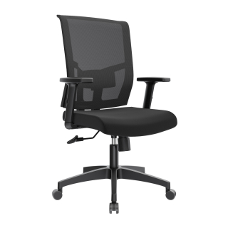Silla Ergonómica Delphi I Gerente Negro Nylon Ofideas