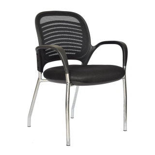 Silla Fija Fenix Negro Ofideas