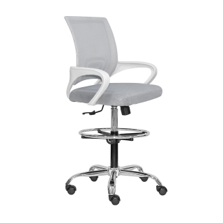 Silla Atlantis Cajero Blanco/Gris Bc Ac Ofideas