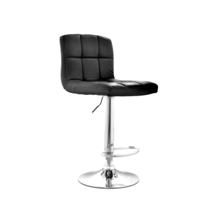 Silla De Bar Regulable En Altura Nill Sb Negro Ofideas