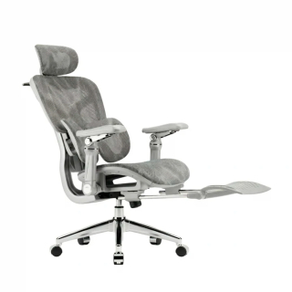 Silla Reclinable 5D Zyron Malla Gris Ofideas