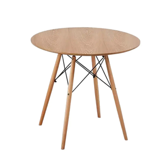 Mesa De Comedor Eames Round Haya 80 Cm Ofideas