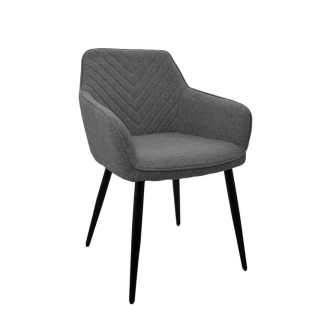 Silla De Diseño Milei Tela Moca Ofideas