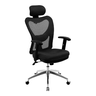 Silla de Oficina Ergonómica Roma Presidente Negro Ofideas